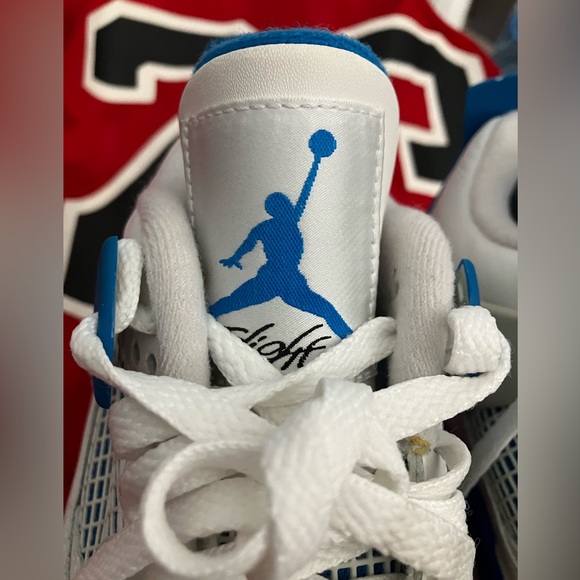 Nike Air Jordan 4 IV Retro 2012 Military Blue CLEAN Shoes Great Condition! - Picture 5 of 16